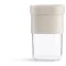 Lékué Flip Storage Food Container közepes bővíthető élelmiszertároló edény, 0.85L, műanyag, áttetsző/bézs