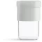 Lékué Flip Storage Food Container közepes bővíthető élelmiszertároló edény, 0.85L, műanyag, áttetsző/zöld