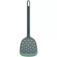 Lékué karcmentes lyukacsos spatula, műanyag, zöld