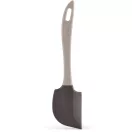 Szilikon spatulával.