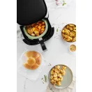 100% szilikon forma - rugalmas és tapadásmentes kis/közepes méretű forrólevegős fritőzökhöz.