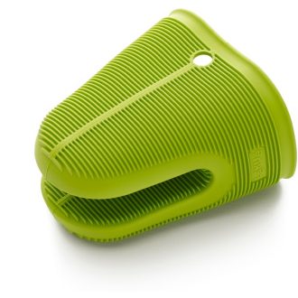   Lékué szilikon konyhai sütőkesztyű, 1db, bordázott, zöld