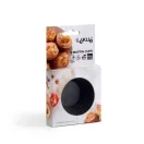 A 6 darabos, 70 milliméter átmérőjű szilikon muffin forma szett bordázott oldalfalú, tapadásmentes kialakítása a klasszikus sütemények jellegzetes alakjának elérését és a kész éd...