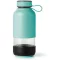 Lékué Bottle To Go vizes kulacs, 500ml, üveg, szilikon, türkiz