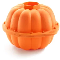   Lékué 3D-s Halloween-i tök sütőforma, tapadásmentes, platina szilikon, narancssárga