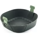 XL méretű forrólevegős air fryer kosár.