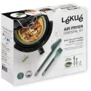 Élvezzze az egészséges és gondtalan főzést ezzel a három légkeveréses fritőz tartozékból álló készlettel.