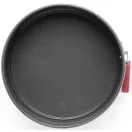 Lékué kapcsos tapadásmentes tortaforma, D=20cm, acél, platina szilikon, szürke