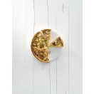 Lékué quiche, pite és lepény sütőforma, D=28cm, platina szilikon, piros