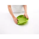 Lékué összecsukható szűrő, D=23cm, platina szilikon, zöld