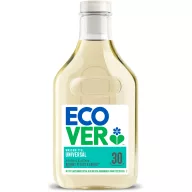   ECOVER folyékony mosószer színes és fehér ruhákra, enzimes formula, 50-70ml/mosás, Hibiszkusz - Jázmin illatú, 1,5L/flakon (30 mosás)