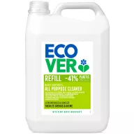   ECOVER All Purpose Cleaner zsíroldó hatású felmosószer koncentrátum kemény, mosható padozatokra, járólapokra, Citromfű - Gyömbér illatú, 5L/kanna