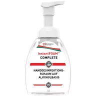  SCJP InstantFOAM COMPLETE alkoholos kézfertőtlenítő hab, széles hatásspektrum, illat- és színezékmentes, hipoallergén, 250ml asztali pumpás flakon