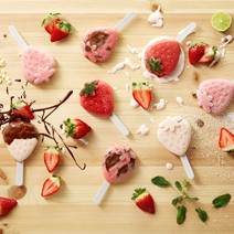 Jégkocka- és jégkrém formák