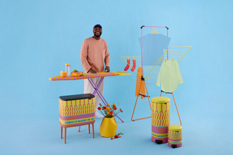 Brabantia x Yinka Ilori – amikor a hétköznapok megtelnek színnel