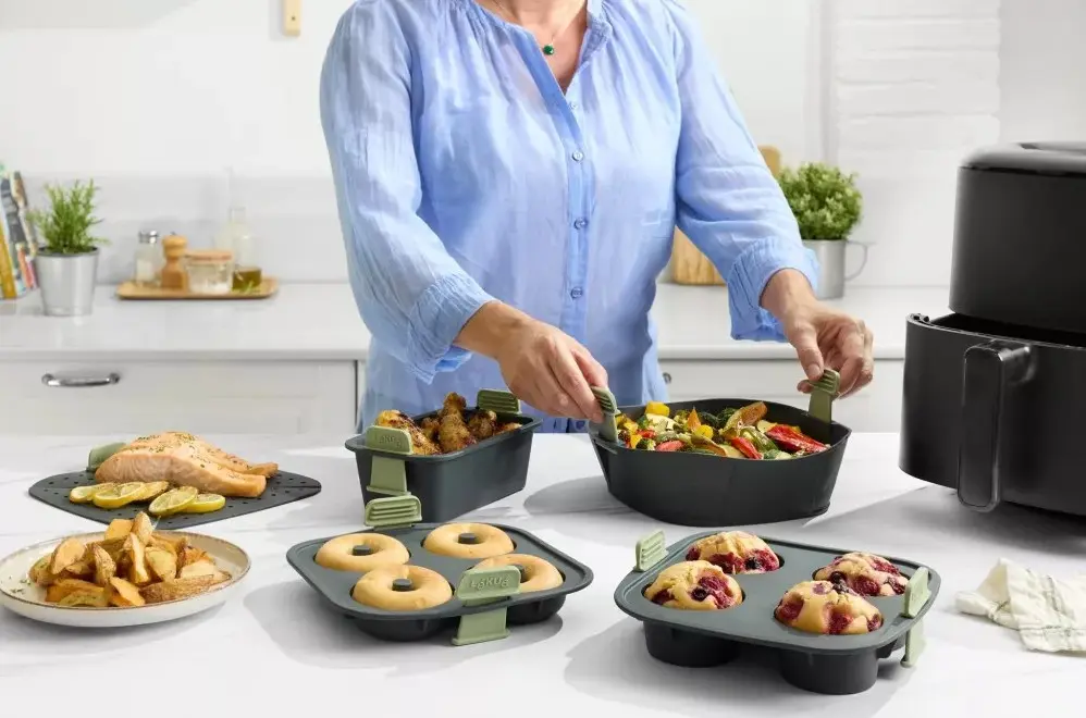 Air Fryer szintlépés: Miért van szükséged tartozékokra, és miért jobb a Brabantiashop kínálata?