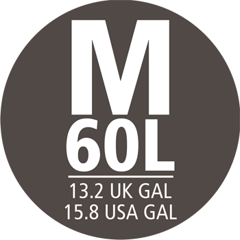 M méret, 60L