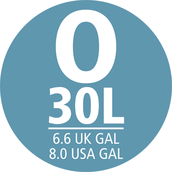 O méret, 30L